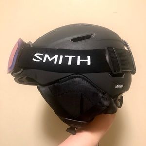 NEW Smith Helmet and Goggles